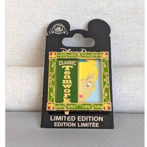 Disney Classic Teamwork 2016 Peter Pan and Tinker Bell Pin CE LE & freebie
